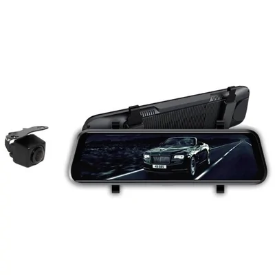 Mongoose MCM93C 9.6" FULL HD Clip On Mirror Monitor and Mini Camera Kit