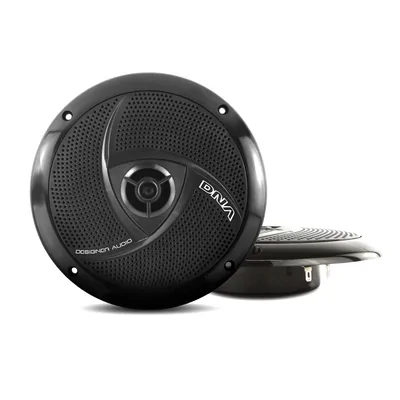 DNA Audio MS650B 6.5 Inch Slimline Marine Speakers In Black - 1 Pair
