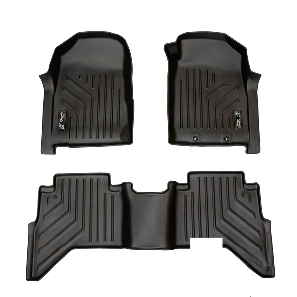 Maxliner Isuzu M-UX 2016 - 2021 MaxPro Floor Mats - First, Second & Third Row
