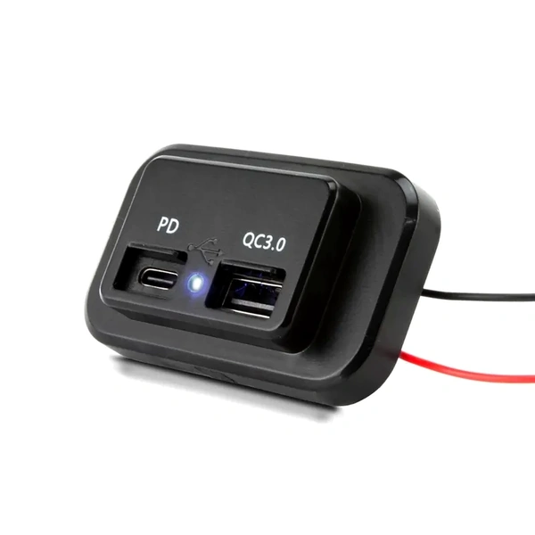 DNA Audio PA014 Surface Mount PD USB-C & QC3.0 USB Charger 12/24V