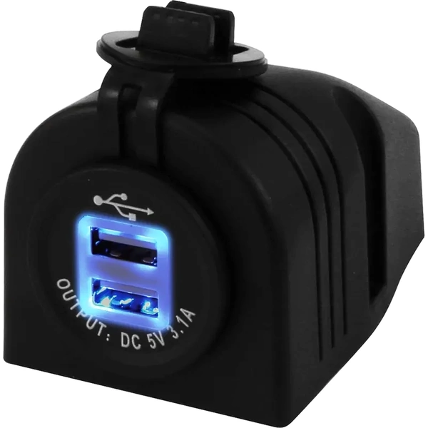 DNA Audio PA301 Heavy Duty Surface Mount Dual USB Socket