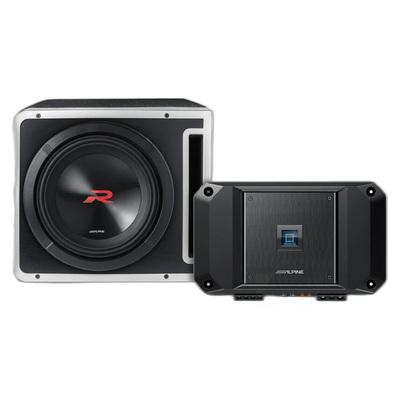 Alpine R2-Series 10-Inch Subwoofer and Mono Amplifier System Pack