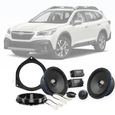 Subaru Outback Audio Control 6.5-Inch Front Speaker Upgrade Bundle 2015-2020