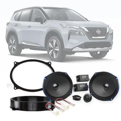 Nissan X-Trail T33 Audio Control 6x9-Inch Front Speaker Upgrade Bundle 2022-Onwards