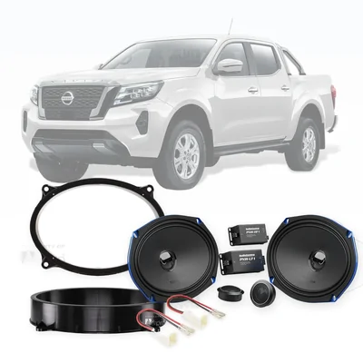 Nissan Navara D23 Audio Control 6x9-Inch Front Speaker Upgrade Bundle 2019-Onwards
