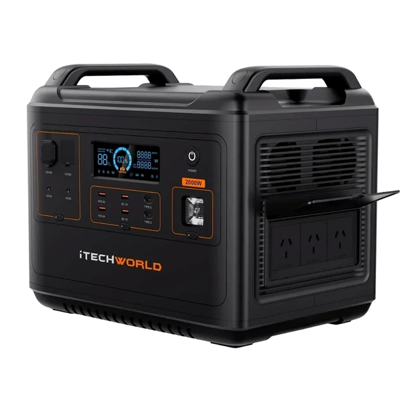 iTechworld PS2000 Portable Lithium Power Station 2000W 160Ah