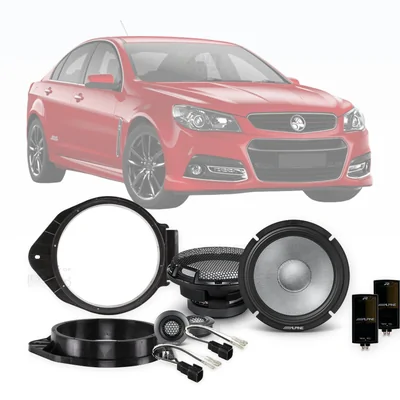 Holden Commodore VF Alpine 6.5-Inch Front Speaker Upgrade Bundle 2013-2017