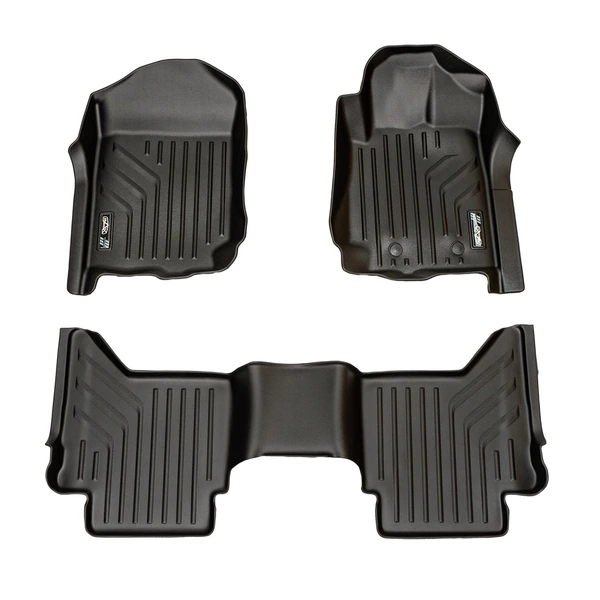 Maxliner Ford Ranger 2016 - 2021 MaxPro Floor Mats - First & Second Row
