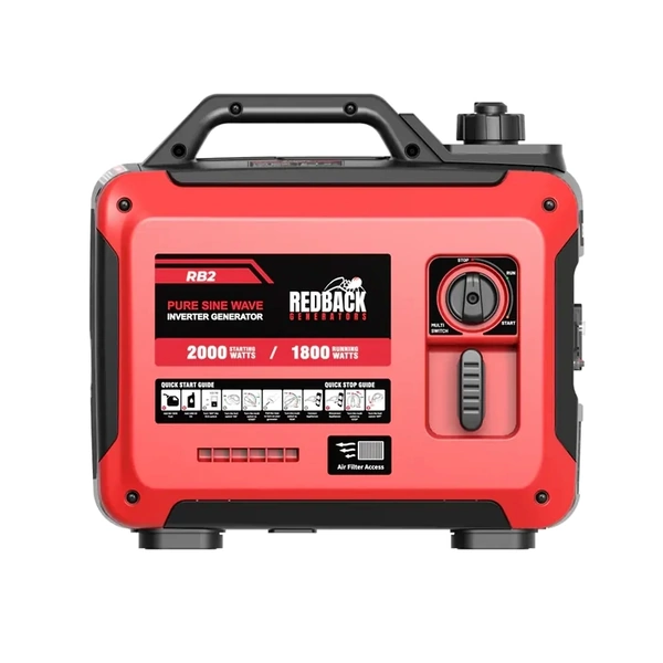 iTechworld Redback RB2 Portable Inverter Generator 2000W 2KVA