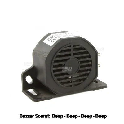 DNA Audio RBA017 Reverse Backup Alarm Beeper - Black