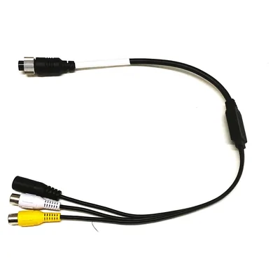 Mongoose PVC12HDF 4 Pin Female to RCA and Power