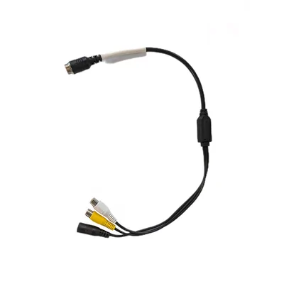 Mongoose PVC12HDM 4 Pin Male to RCA and Power