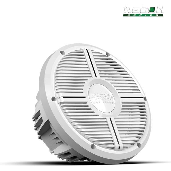 RECON 10 FA-XW-W | Wet Sounds RECON Series 10-inch Free-Air Marine Subwoofer - 4Ω White with XW White Grille