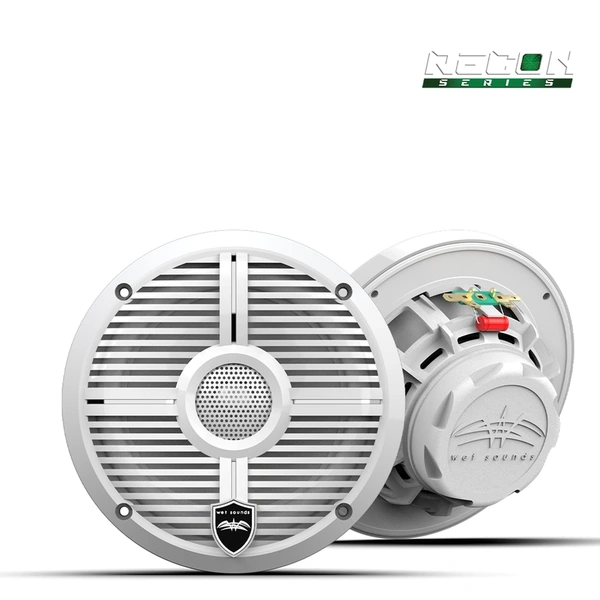 Wet Sounds RECON 6 XW-W | RECON Series 6.5-inch High-Output Component Style Coaxial Speakers w/ XW-White Grilles