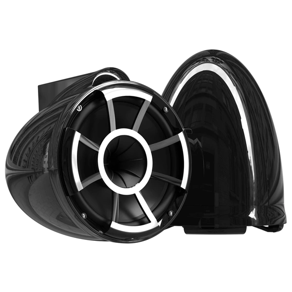 REV10 Black V2 | Wet Sounds Revolution Series 10" Black Tower Speakers