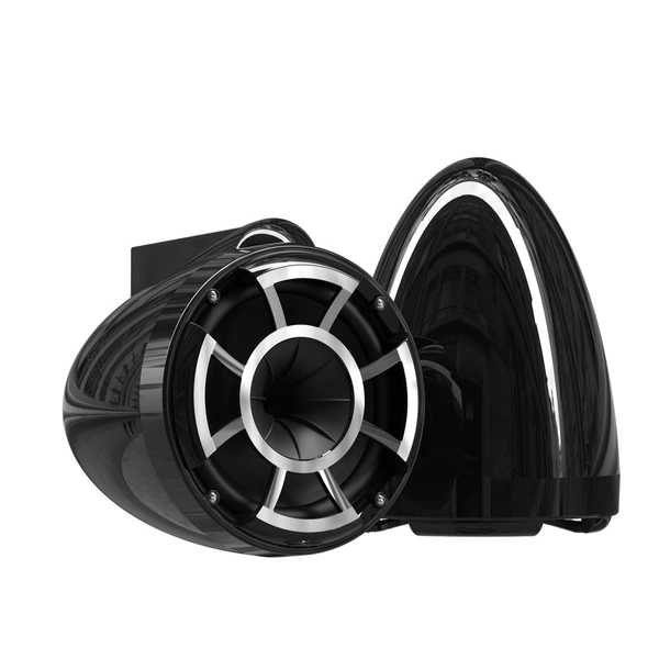 REV8 Black V2 | Wet Sounds Revolution Series 8" Black Tower Speakers