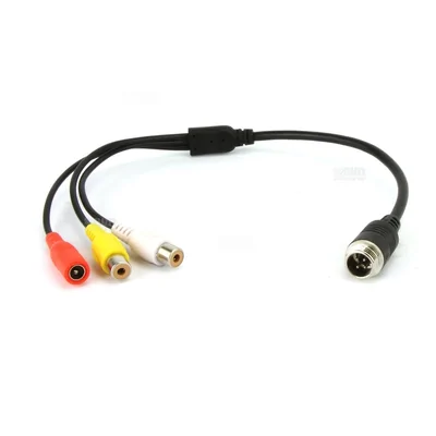 DNA Audio RVA06 Male 4 Pin To Female RCA Adaptor Cable