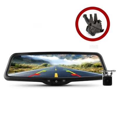 DNA Audio RVS966VW01 Premium OEM Style 9.66 Inch Replacement Mirror & Camera Kit To Suits Volkswagen Amarok