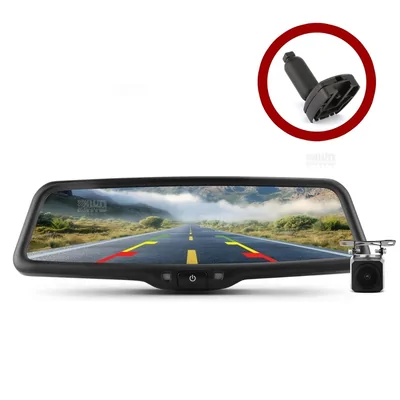 DNA Audio RVS966VW02 Premium OEM Style 9.66 Inch Replacement Mirror & Camera Kit To Suits Most Volkswagen Vehicles