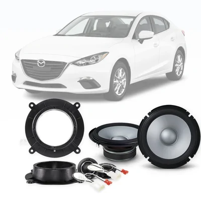 Mazda 3 Axela BM Alpine 6.5-Inch Front Speaker Upgrade Bundle 2013-2016