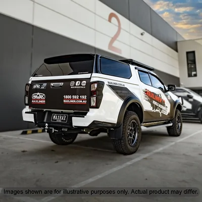 Maxliner Isuzu D-MAX 2020+ Gen 2 Venture Canopy - Sunstone Orange (#595) Full Body Colour