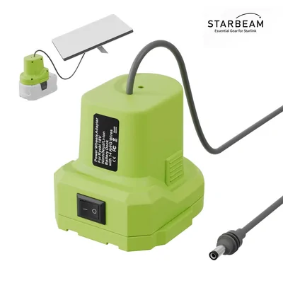 STARBEAM SAT-SB-00022 Starlink Mini Ryobi 18V Battery Adapter