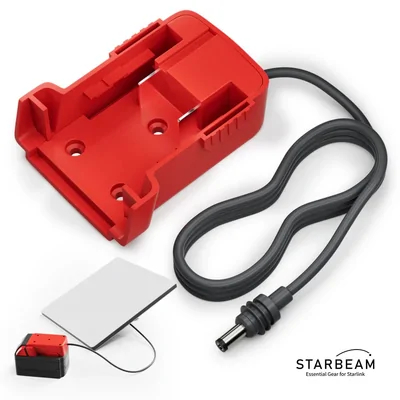 STARBEAM SAT-SB-00023 Starlink Mini Milwaukee 18V Battery Adapter