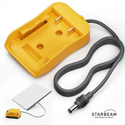 STARBEAM SAT-SB-00024 Starlink Mini Dewalt 18V Battery Adapter