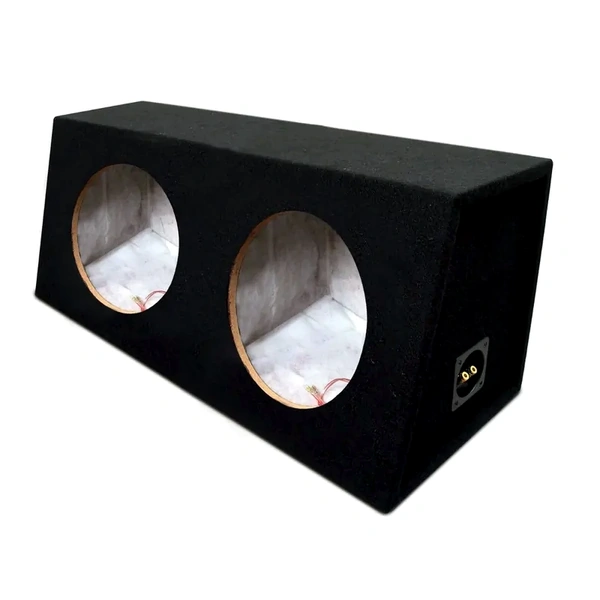 DNA Audio SB10D 10in Double Subwoofer Box - Black