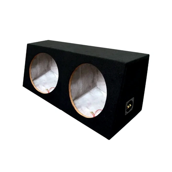 DNA Audio SB12D 12 Inch Double Subwoofer Box Enclosure - Black