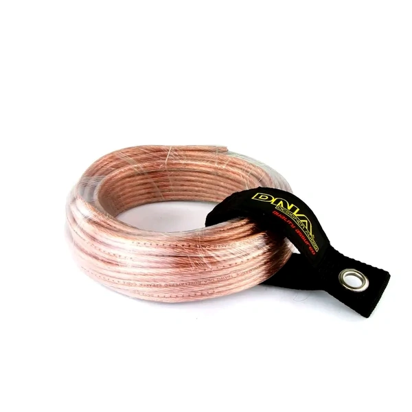 DNA Audio SC12-12M 12 Gauge Clear Speaker Cable - 12 metres
