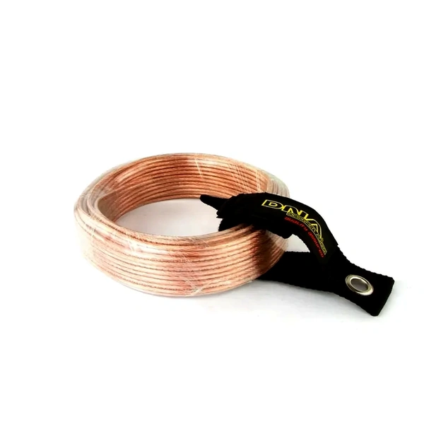 DNA Audio SC14-12M 14 Gauge Clear Speaker Cable - 12 metres