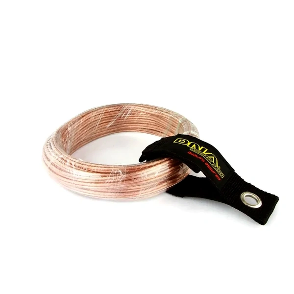 DNA Audio SC16-12M 16 Gauge Clear Speaker Cable - 12 metres