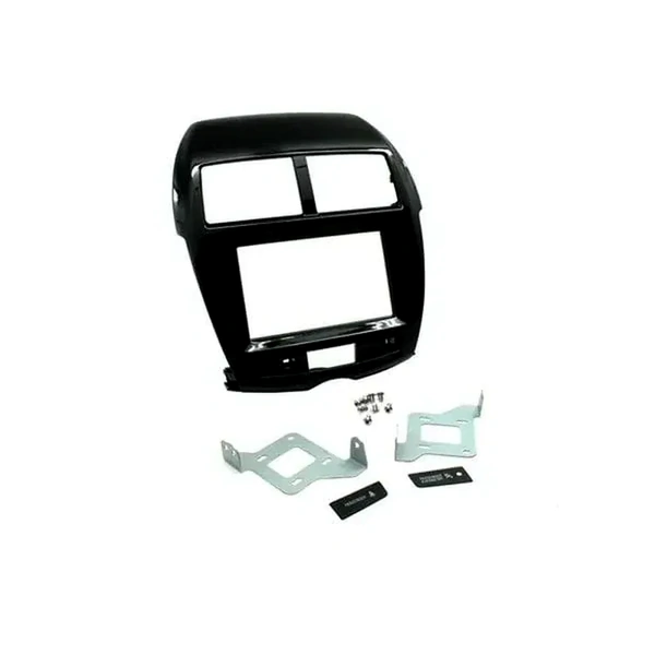 Stinger SFDMT02 Double DIN Radio Fascia Kit fits Mitsubishi Mirage LA 13-19