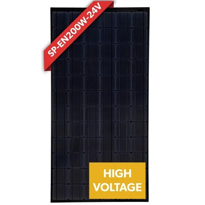 Enerdrive Solar Panel - 200w Mono 24v Black Frame SP-EN200W-B-24V