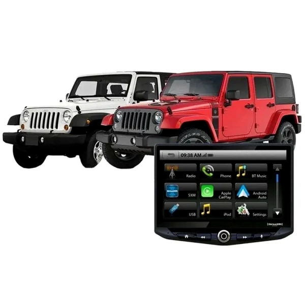 Stinger SRP-JW11H HEIGH10 Infotainment Kit fits Jeep Wrangler JK 11-18