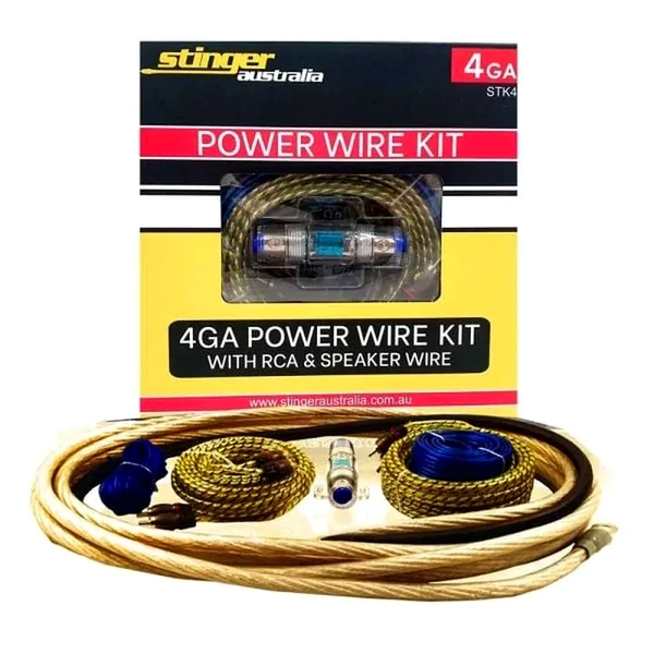 Stinger STK4 4GA 4 Channel Wiring Kit