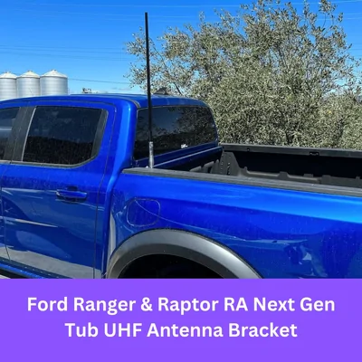 GMF4x4 TB-037 (037-TB) Ford Ranger RA 2023+ Tub UHF Antenna Bracket