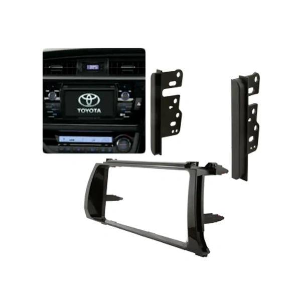 DNA Audio TOY-K9726B Fascia Panel To Suit Toyota Corolla Sedan Only - Black