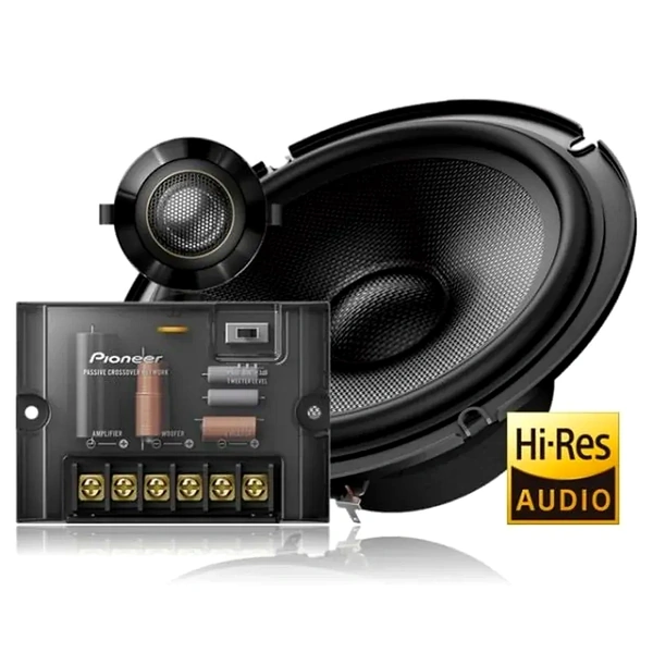 Pioneer TS-Z65CH Z-Series 6.5" 2-Way Premium Component Speakers 330W Max