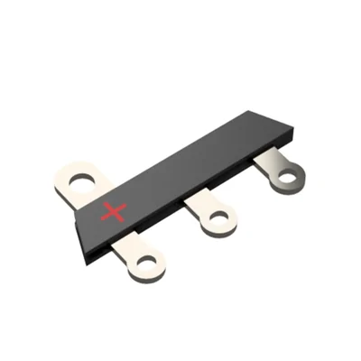 Razed Copper Bus Bar – 3 Fuse