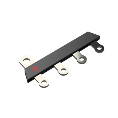 Razed Copper Bus Bar – 4 Fuse