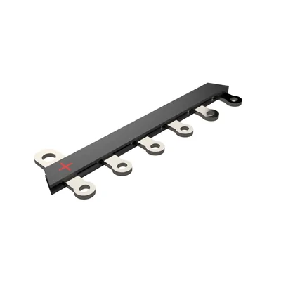 Razed Copper Bus Bar – 6 Fuse