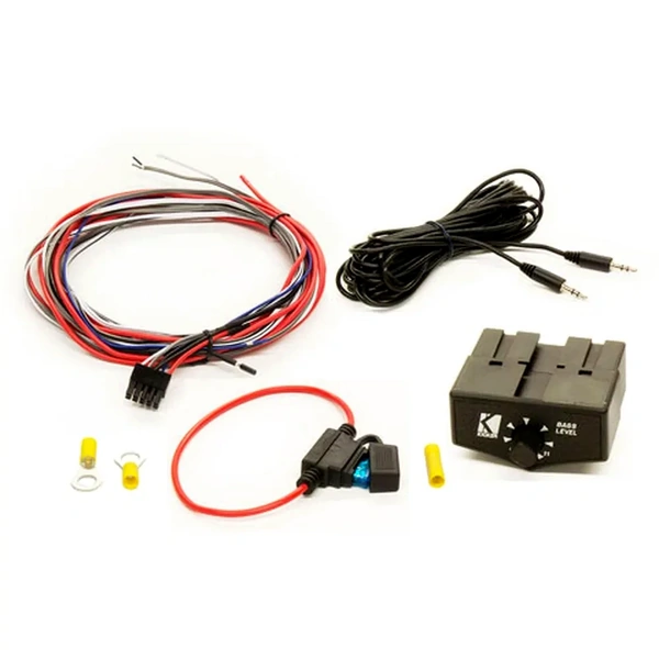 Kicker UNIHSKIT Wiring Loom, Remote Bass Control + Cable and Fuse Holder Accessory kit