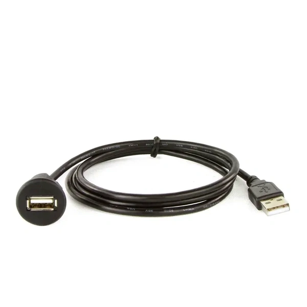 DNA Audio UNIUSB02 Universal Push In USB Adaptor Extension Lead - 1 Metre
