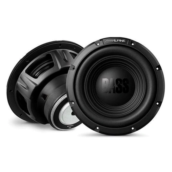 Alpine W10S4 Bass-Series 10" 4-Ohm SVC Subwoofer