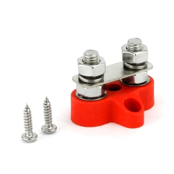 DNA Audio WBB2M8R Dual-Stud M8 Junction Post - Red