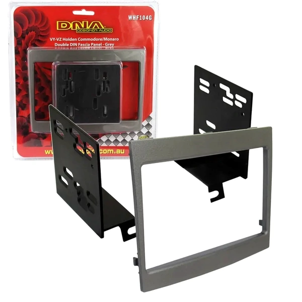 DNA Audio WHF104G Double Din Fascia To Suit Holden Commodore VY-VZ Grey