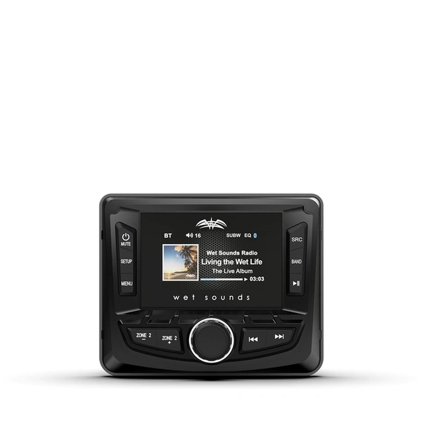 WS-MC-2 | Wet Sounds SiriusXM-Ready AM/FM/Weather Band Media Center