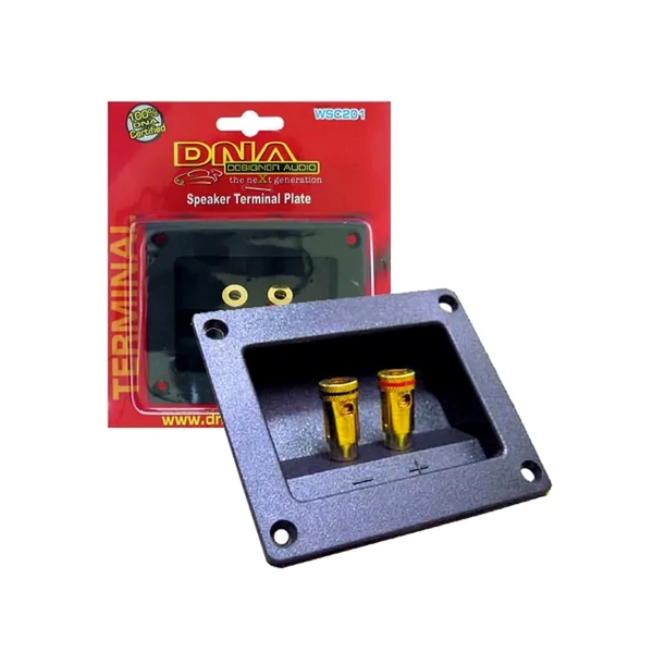 DNA Audio WSC201 Square Panel Mount Speaker Terminal